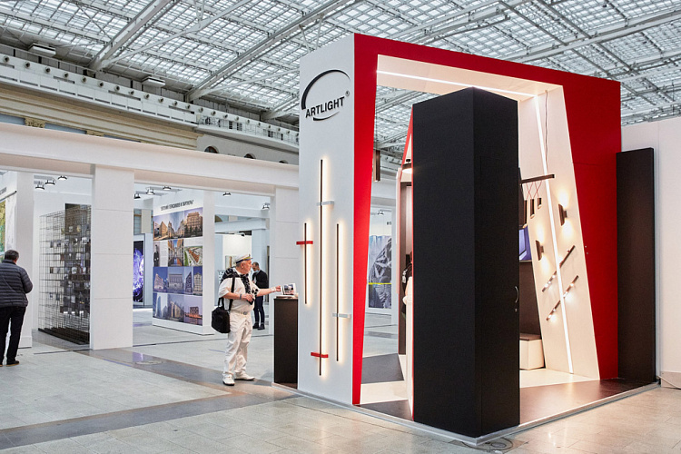 Выставочный стенд компании ARTLIGHT, АРХ Москва 2020 - освещение рис.15